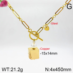 Fashion Copper Necklace  F2N400444vhmv-J130