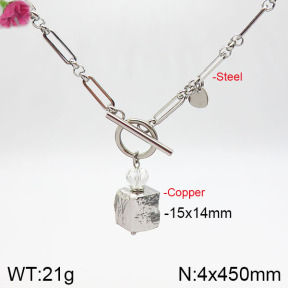 Fashion Copper Necklace  F2N400445ahjb-J130