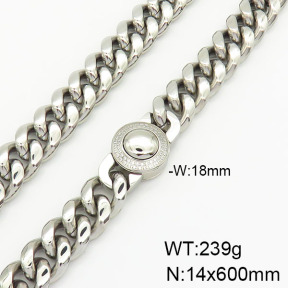 Stainless Steel Necklace  2N4001443alja-237