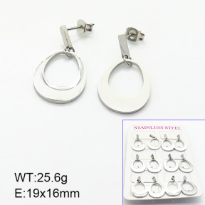 Stainless Steel Earrings  6E2006189ajma-722