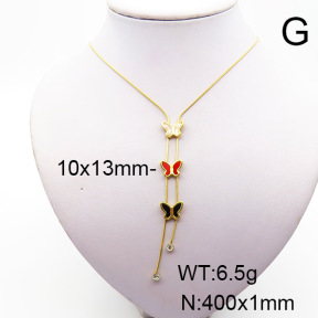 Stainless Steel Necklace  6N3001498vbnb-388
