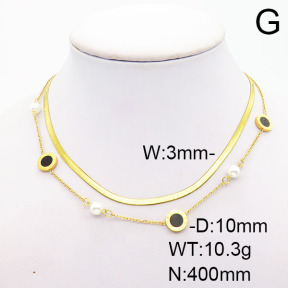 Stainless Steel Necklace  6N4003868bvpl-388