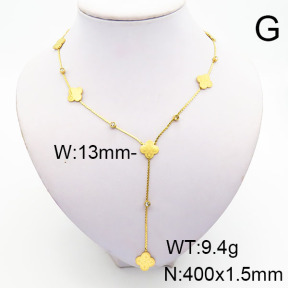Stainless Steel Necklace  6N4003873bvpl-388