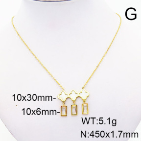 Stainless Steel Necklace  6N4003875abol-388