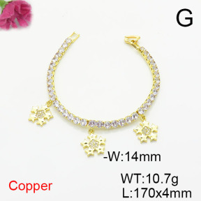 Fashion Copper Bracelet  F6B405732ahlv-J22