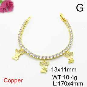 Fashion Copper Bracelet  F6B405740ahlv-J22