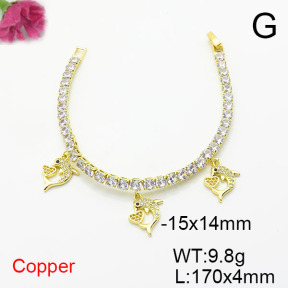 Fashion Copper Bracelet  F6B405744ahlv-J22