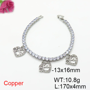 Fashion Copper Bracelet  F6B405751ahlv-J22