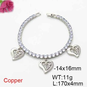 Fashion Copper Bracelet  F6B405759ahlv-J22