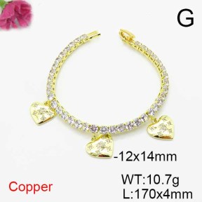 Fashion Copper Bracelet  F6B405760ahlv-J22