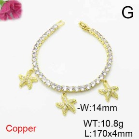 Fashion Copper Bracelet  F6B405768ahlv-J22