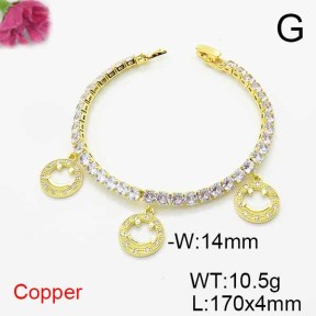 Fashion Copper Bracelet  F6B405770ahlv-J22