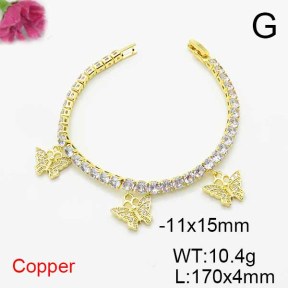 Fashion Copper Bracelet  F6B405776ahlv-J22
