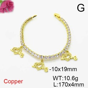 Fashion Copper Bracelet  F6B405778ahlv-J22