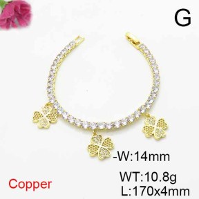Fashion Copper Bracelet  F6B405780ahlv-J22