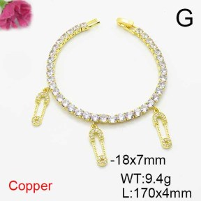 Fashion Copper Bracelet  F6B405784ahlv-J22