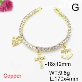 Fashion Copper Bracelet  F6B405790ahlv-J22