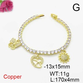 Fashion Copper Bracelet  F6B405802ahlv-J22