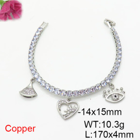 Fashion Copper Bracelet  F6B405807ahlv-J22