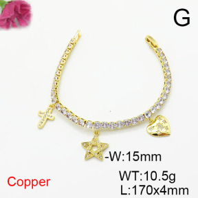 Fashion Copper Bracelet  F6B405820ahlv-J22