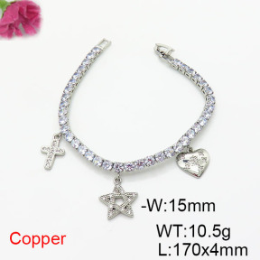 Fashion Copper Bracelet  F6B405821ahlv-J22
