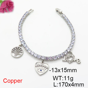 Fashion Copper Bracelet  F6B405825ahlv-J22