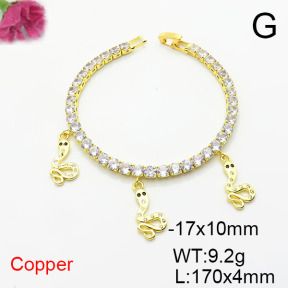 Fashion Copper Bracelet  F6B405828ahlv-J22