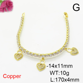 Fashion Copper Bracelet  F6B405830ahlv-J22
