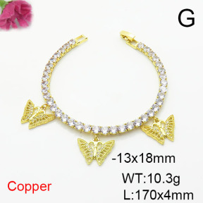 Fashion Copper Bracelet  F6B405832ahlv-J22