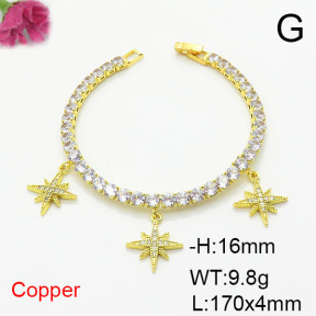 Fashion Copper Bracelet  F6B405838ahlv-J22