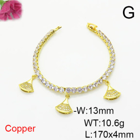 Fashion Copper Bracelet  F6B405842ahlv-J22