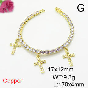Fashion Copper Bracelet  F6B405844ahlv-J22