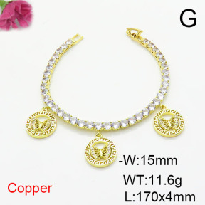 Fashion Copper Bracelet  F6B405850ahlv-J22