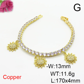 Fashion Copper Bracelet  F6B405854ahlv-J22