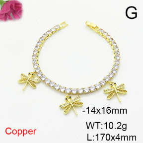 Fashion Copper Bracelet  F6B405856ahlv-J22
