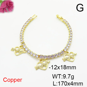 Fashion Copper Bracelet  F6B405862ahlv-J22