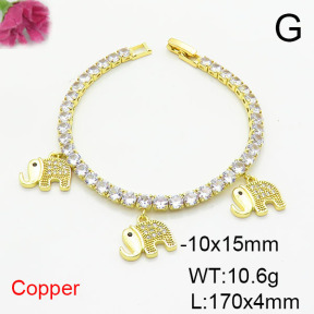 Fashion Copper Bracelet  F6B405868ahlv-J22