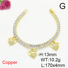 Fashion Copper Bracelet  F6B405870ahlv-J22