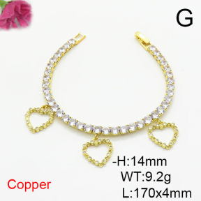Fashion Copper Bracelet  F6B405872ahlv-J22