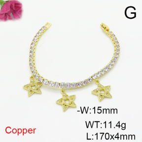 Fashion Copper Bracelet  F6B405888ahlv-J22