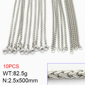 Stainless Steel Necklace  2N2002397biib-389