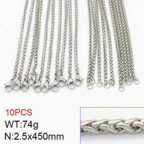 Stainless Steel Necklace  2N2002398biib-389