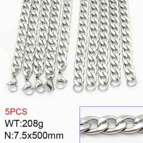 Stainless Steel Necklace  2N2002399vhmv-389