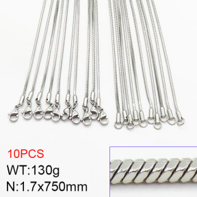 Stainless Steel Necklace  2N2002404amaa-389