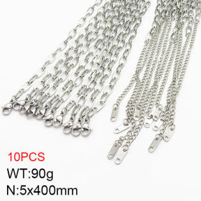 Stainless Steel Necklace  2N2002406ahpv-389