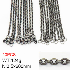 Stainless Steel Necklace  2N2002413amla-389