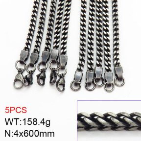 Stainless Steel Necklace  2N2002422blla-389