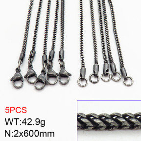 Stainless Steel Necklace  2N2002424blla-389