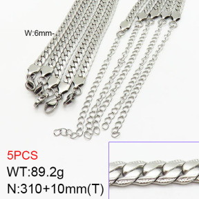 Stainless Steel Necklace  2N2002429vihb-389