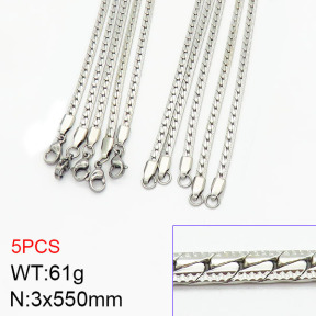 Stainless Steel Necklace  2N2002430biib-389